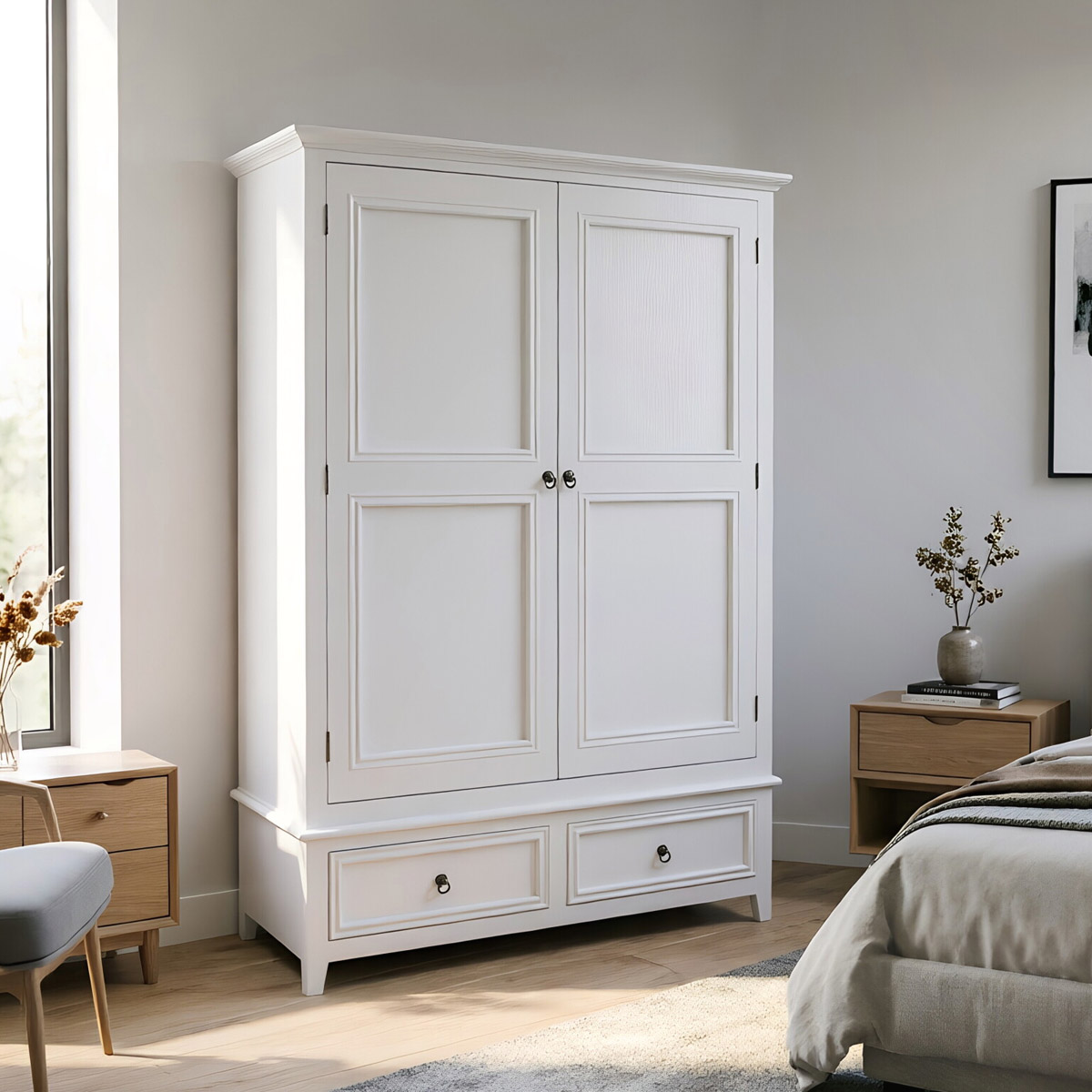 white furniture